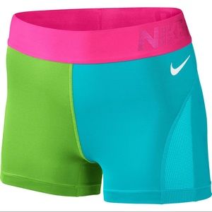ISO Nike hyper cool color lock spandex shorts
